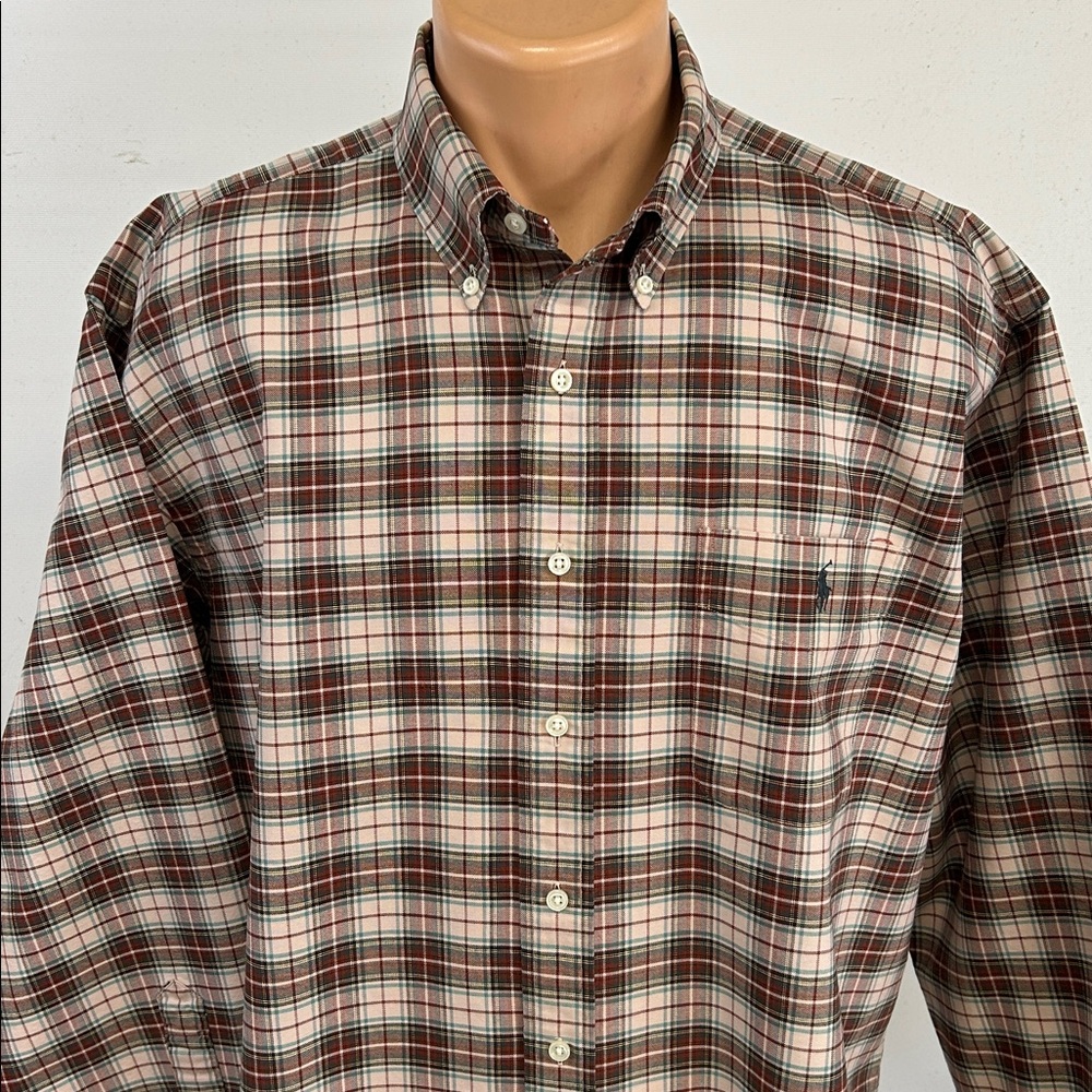 Ralph Lauren long sleeve button down collar Big Shirt. L - Picture 2 of 7